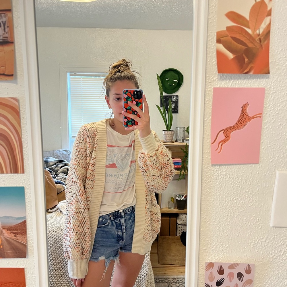 Bohme cardigan! super soft and colorful